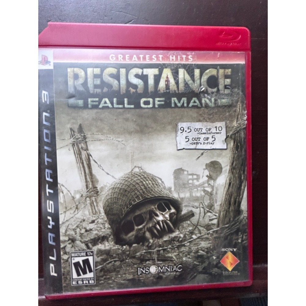 Resistance Fall of Man Sony PlayStation 3 PS3 Greatest Hits BCUS-98107 Chimera